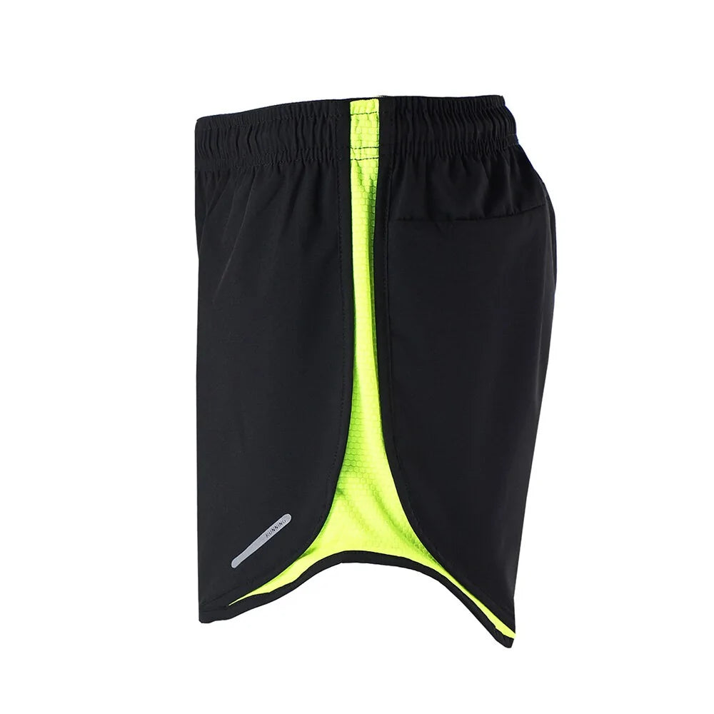 ARSUXEO Short de course 2 en 1 pour homme : pantalon de sport athlétique Crossfit Fitness