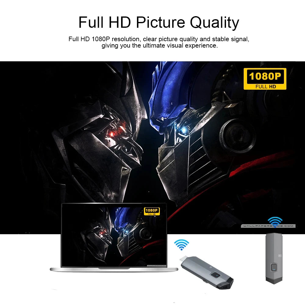 Transmetteur et récepteur vidéo HDMI sans fil, kit d'extension sans fil pour PC, caméra, ordinateur portable, projecteur, moniteur TV